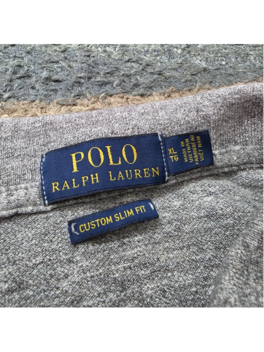 Polo Ralph Lauren Polo Shirts Mens XL Gray Lot 2 Classic Slim Fit Cotton